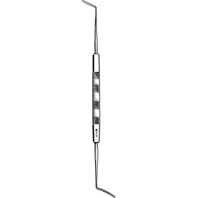 Castroviejo Cyclodialysis Spatula Double End 0.75mm - Ophthalmic Surgical Instrument for Glaucoma Treatment - Perfect for Eye Surgery and Medical Procedures (Model 65 4064)