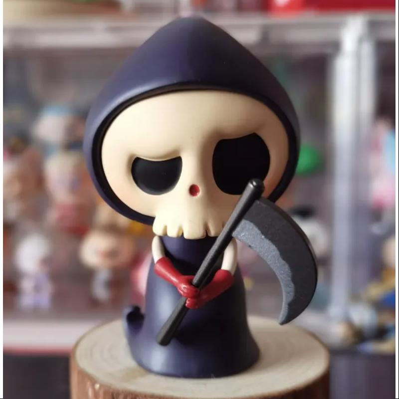 Labubu The Monsters Carnival Series Death Action Figure - Limited Edition Collectible Toy for Anime Fans & Art Lovers | Perfect for Display, Gifts, and Pop Culture Collections