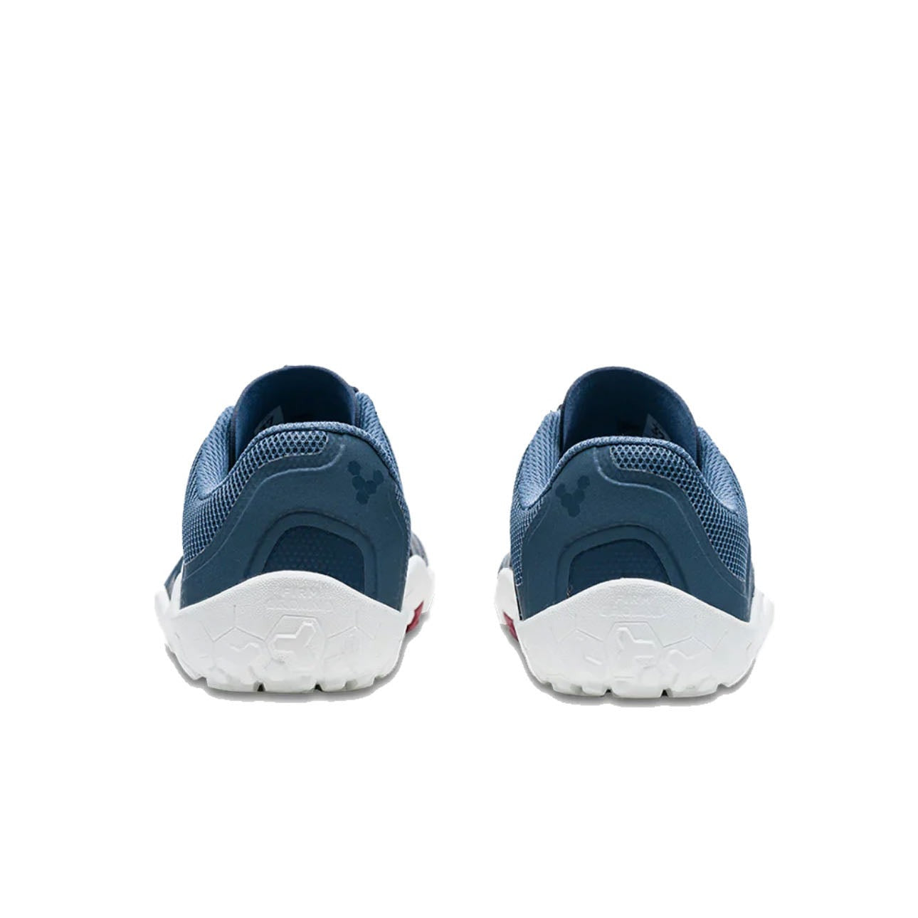 Vivobarefoot Women's Primus Trail II FG Barefoot Shoes - Deep Sea Blue & White | Minimalist Trail Running & Hiking Shoes for Natural Movement