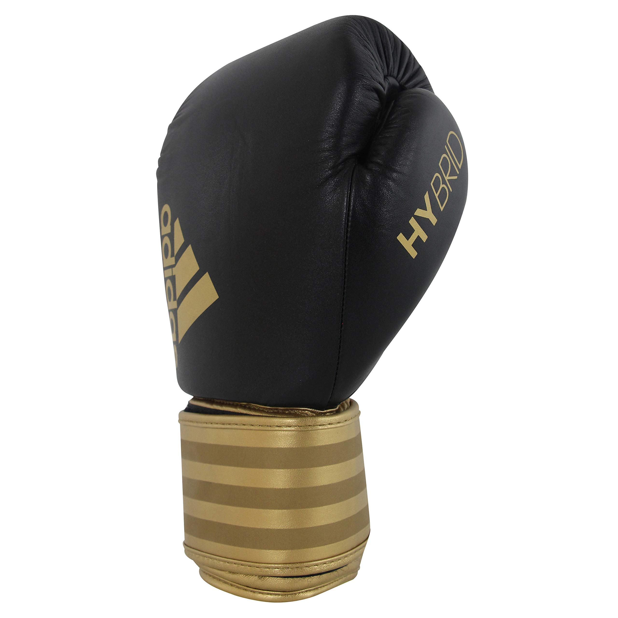 Adidas Hybrid 200 Leather Boxing & Kickboxing Gloves for Men & Women - Premium Training Gloves for MMA, Muay Thai, Sparring and Fitness Workouts