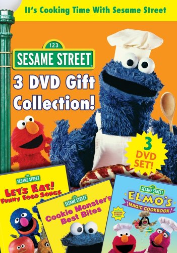 Sesame Street Cooking Set for Kids - Fun Learning Kitchen Toys with Elmo & Cookie Monster - Perfect for Pretend Play & Early Childhood Education