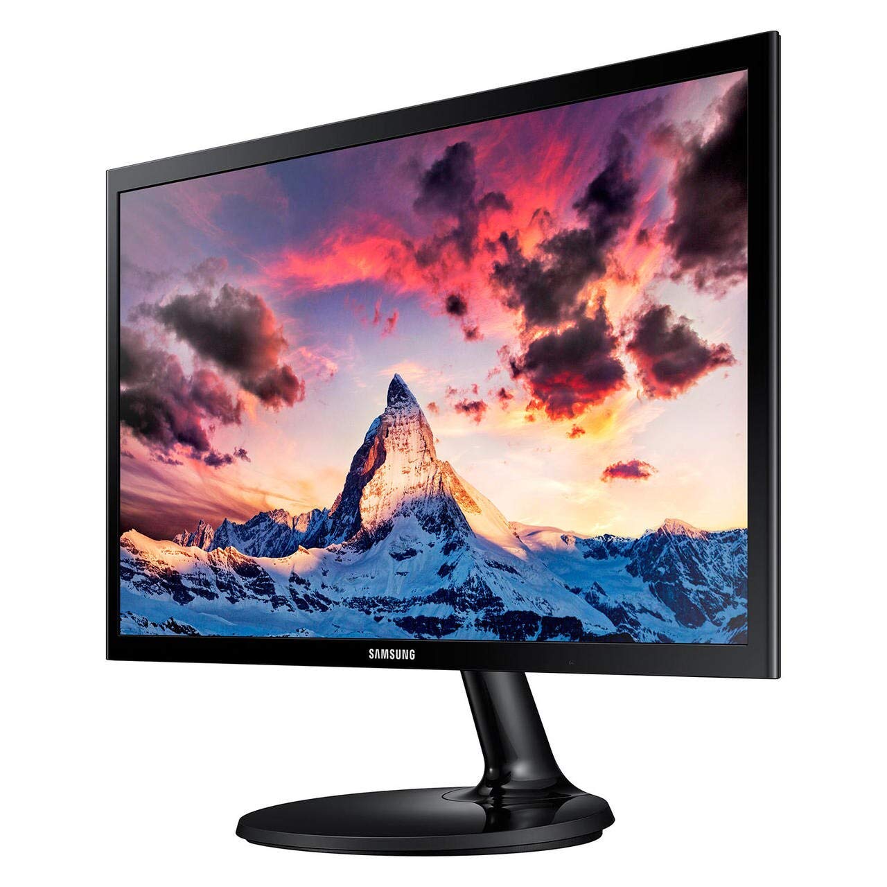 Samsung 24 Inch F352FHNXZA LED Monitor - Full HD 1080p, 60Hz, HDMI, VGA - Slim Design for Home Office, Gaming & Entertainment