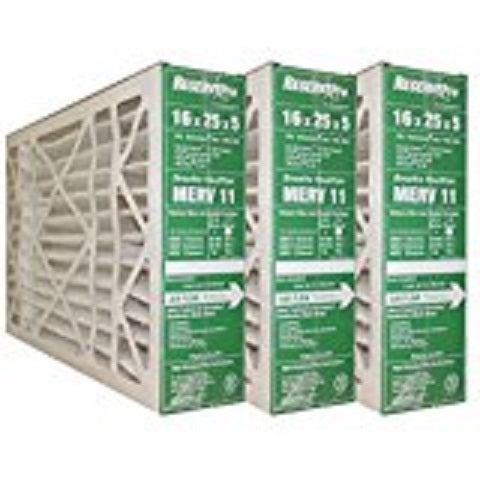 Trion/Air Bear Supreme 1400 / Generalaire 16x25x5 MERV 11 Air Filter - Pack of 3 | High Efficiency HVAC Furnace & AC Replacement Filters for Home & Office Use