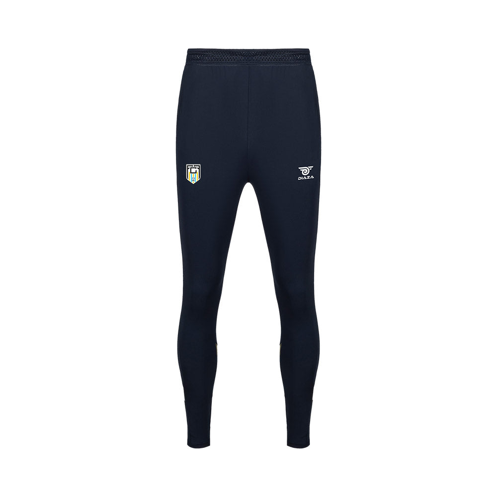 FFC Tunnel Pants for Men - Dark Navy/Yellow Outdoor Hiking & Camping Trousers - Waterproof & Breathable Adventure Pants for Hiking, Travel & Outdoor Activities