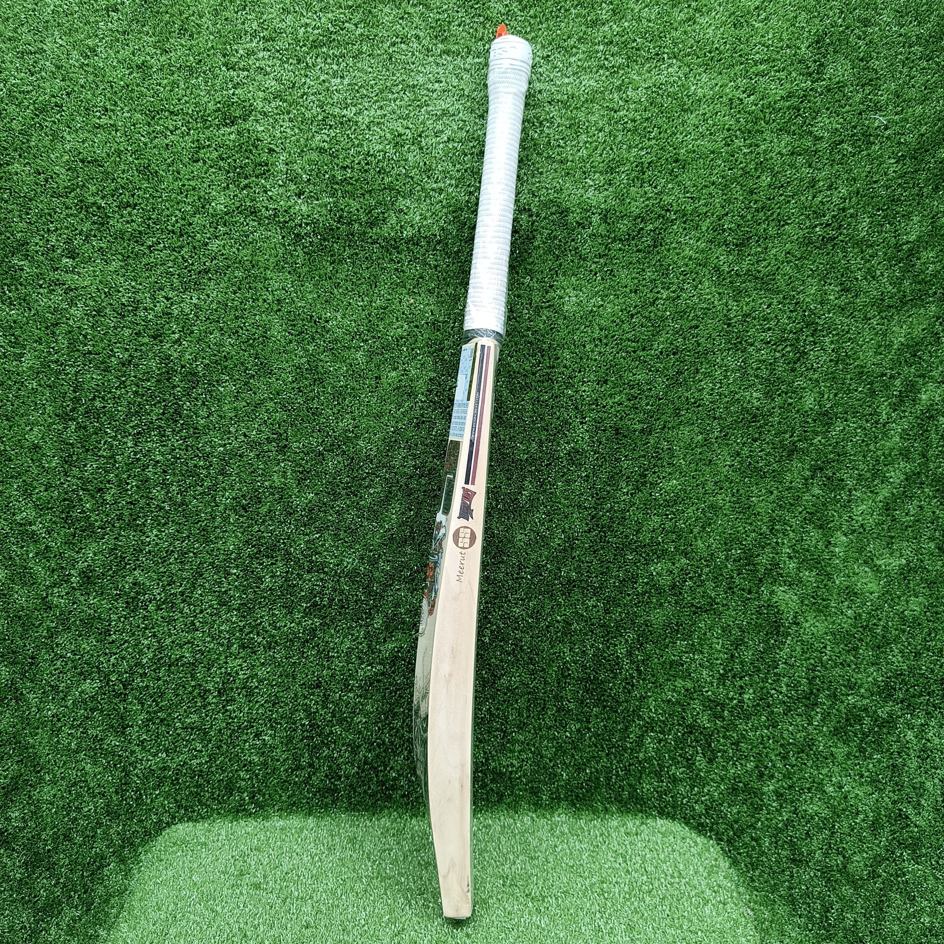 Premium SS Devils Red English Willow Cricket Bat - Handcrafted for Power & Performance - Perfect for Matches, Practice & Professional Play