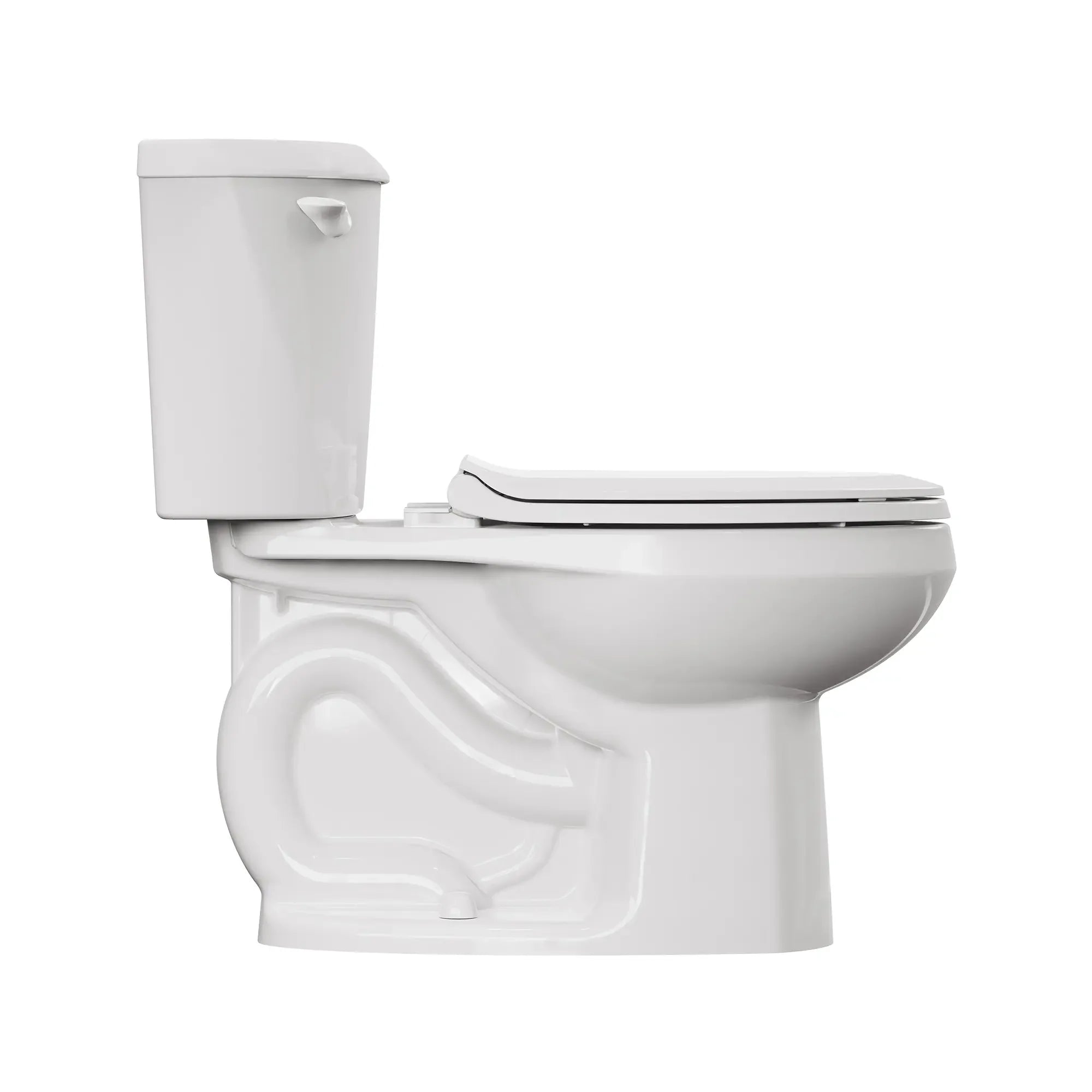 Colony® 3 Two-Piece 1.28 GPF/4.8 LPF Standard Height Elongated Toilet with Seat & Wax Ring - Water-Efficient Bathroom Toilet for Home & Commercial Use