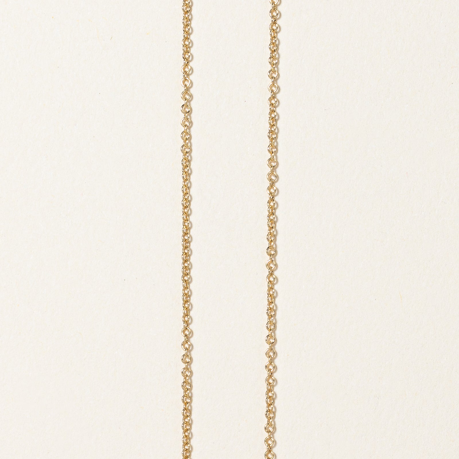 Tiffany & Co Diamond Atlas Pendant Necklace in 18k Gold | 0.30 Carat Total Weight | 16 Inch Chain | Elegant Jewelry Gift for Women, Anniversary & Special Occasions
