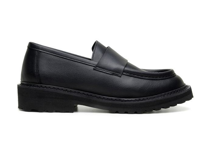 Ahimsa Black Everyday Loafers for Men & Women - Comfortable Slip-On Shoes for Work, Casual & Travel