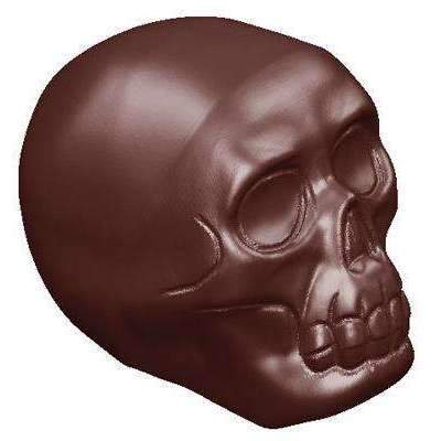 Premium Chocolate Skull Molds for Baking - Halloween, Day of the Dead Decor & Party Treats - Reusable Silicone Candy Molds for DIY Desserts, Cupcakes & Chocolate Making