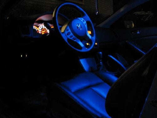 2 Pack Blue 6 SMD LED Bulbs for Car Interior Dome Lights - 1.50