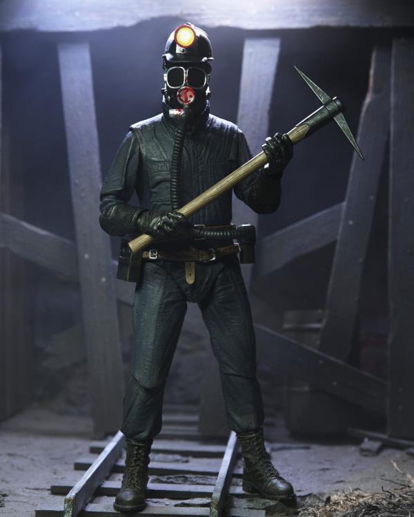 My Bloody Valentine Ultimate Miner Action Figure - Collectible Horror Toy for Fans, Perfect for Display & Halloween Decor