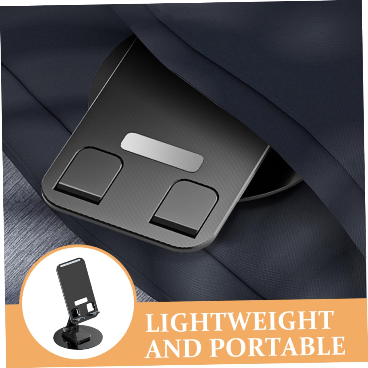 Adjustable Aluminum Phone Stand Holder - Universal Tablet & Mobile Desk Mount with Telescopic Design - Perfect for Work, Study, and Video Calls