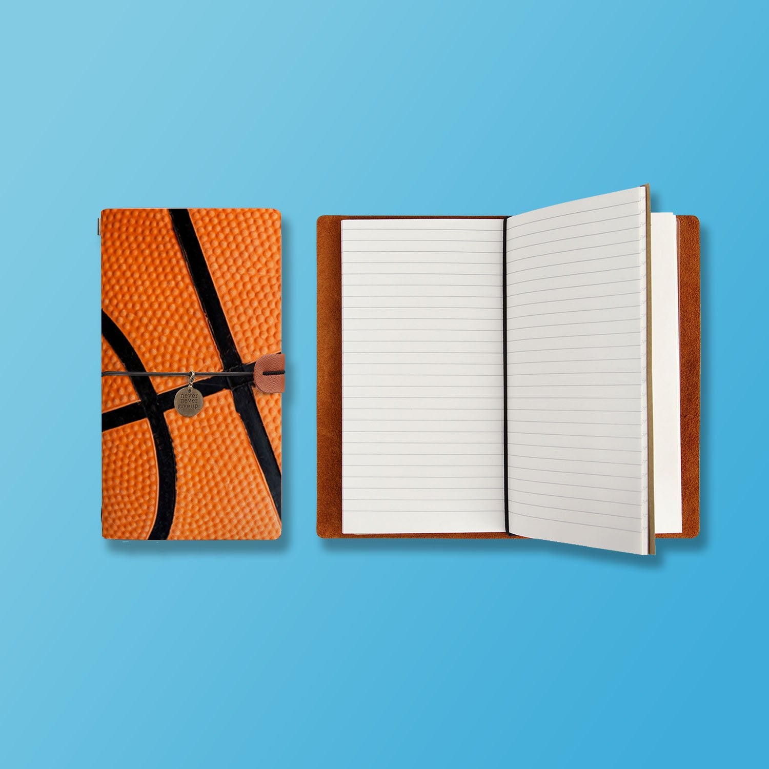 Premium Traveler's Notebook - Durable Leather Journal for Writing & Sketching | Perfect for Adventure Travel, Daily Journaling & Gift Giving