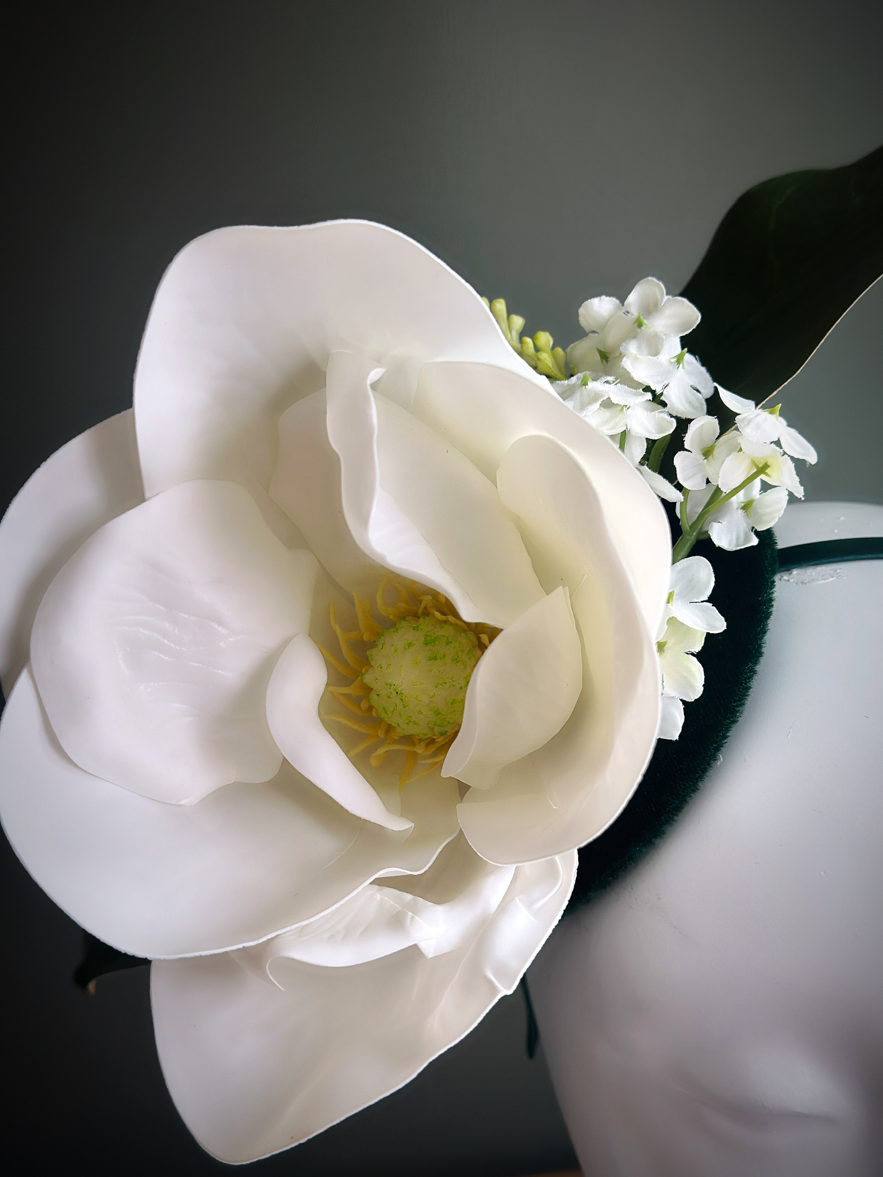 Elegant White Fascinator Hat for Women - Perfect for Weddings, Tea Parties & Garden Events | Garden Muse
