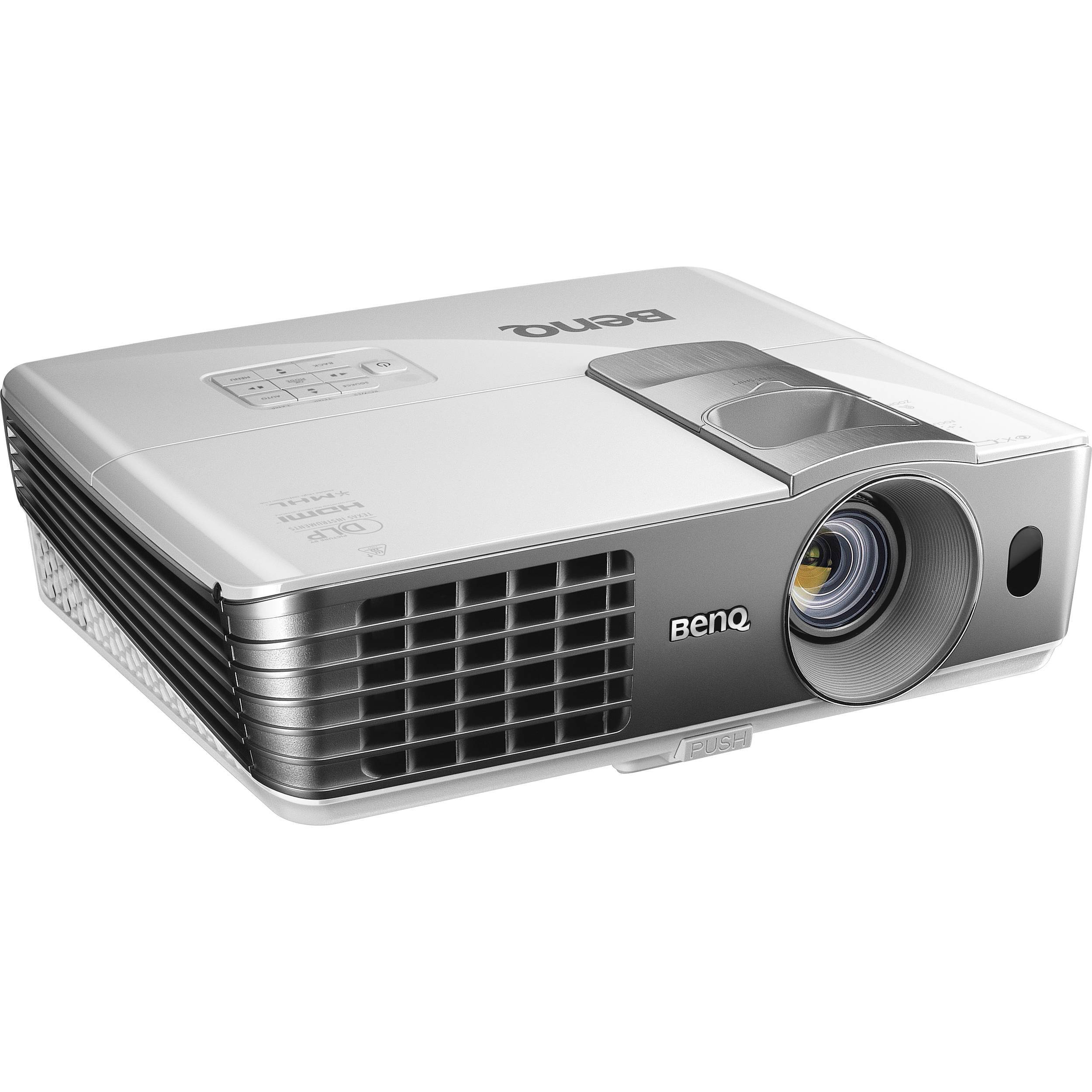 BenQ W1080ST Full HD 1080p 3D DLP Projector - Multi-Region Support for Home Theater & Gaming | Perfect for Movie Nights & Presentations