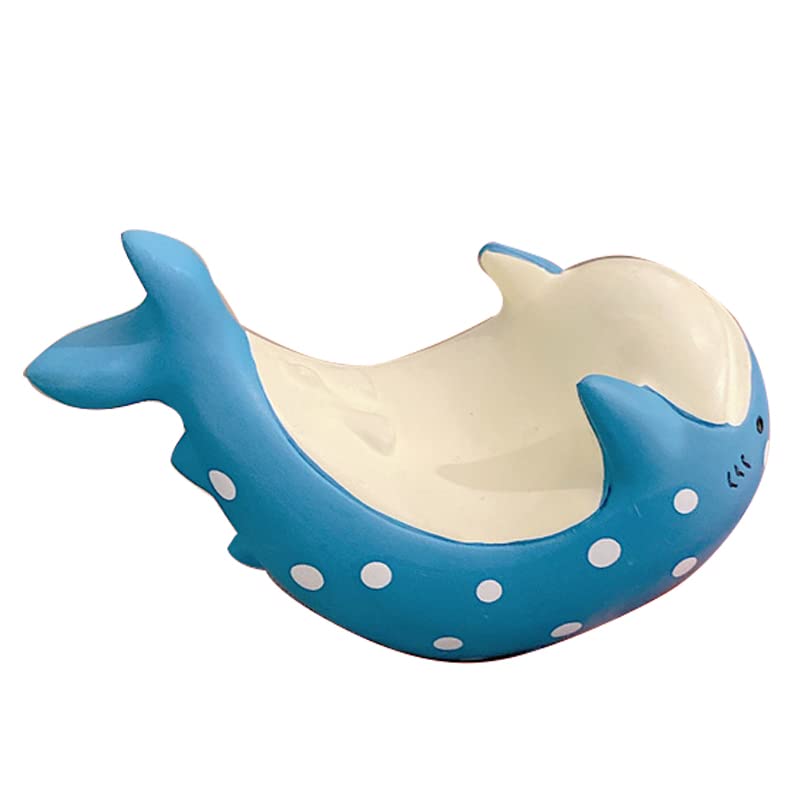 Funny Resin Dolphin Shark Whale Phone Stand Holder - Creative Animal Desk Mount for Hands-Free Use - Cute Office & Home Decor (Whale Design) | Perfect for Work Desks, Nightstands & Gift Giving
