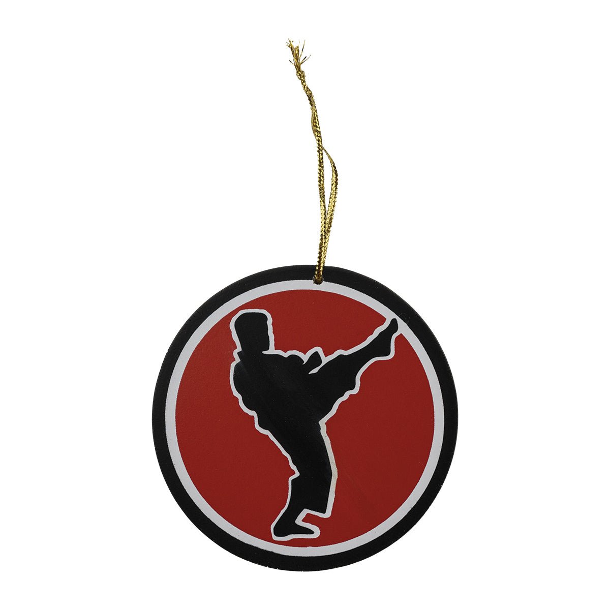 Handmade Male Kicking Figurine - Unique Home Decor Ornament for Shelves, Desks & Gifts | Perfect for Sports Fans, Office Decor & Christmas Tree Decorations
