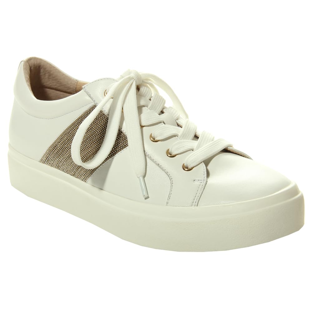 VANELi Women's Yavin Platform Sneakers - Casual Comfort Shoes in Off White | Perfect for Walking, Running & Everyday Wear