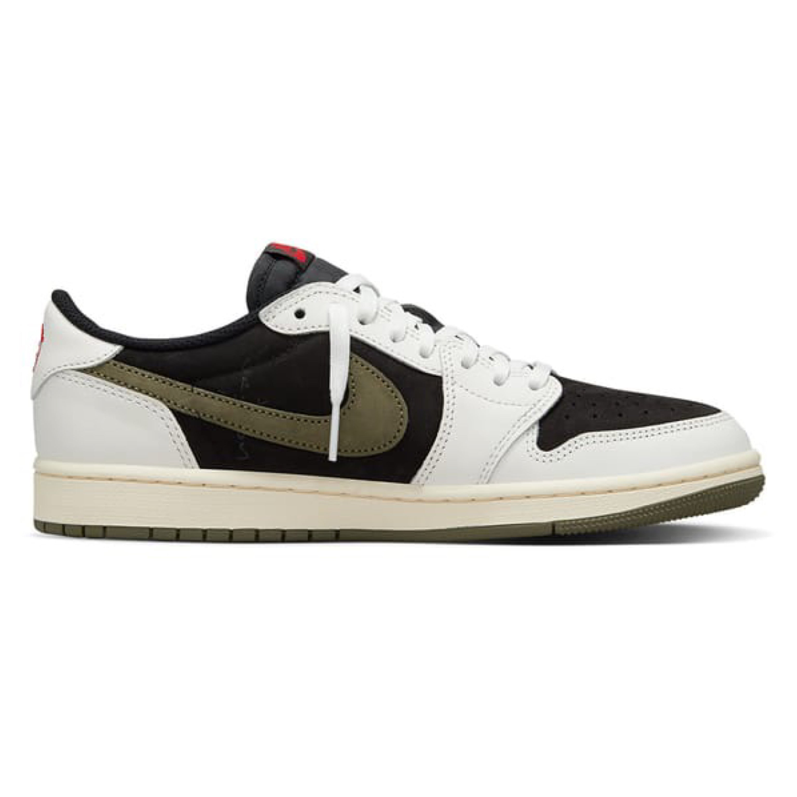 Nike Air Jordan 1 Retro Low OG Travis Scott Olive (DZ4137-106) - Women's Sneakers for Casual Wear & Street Fashion