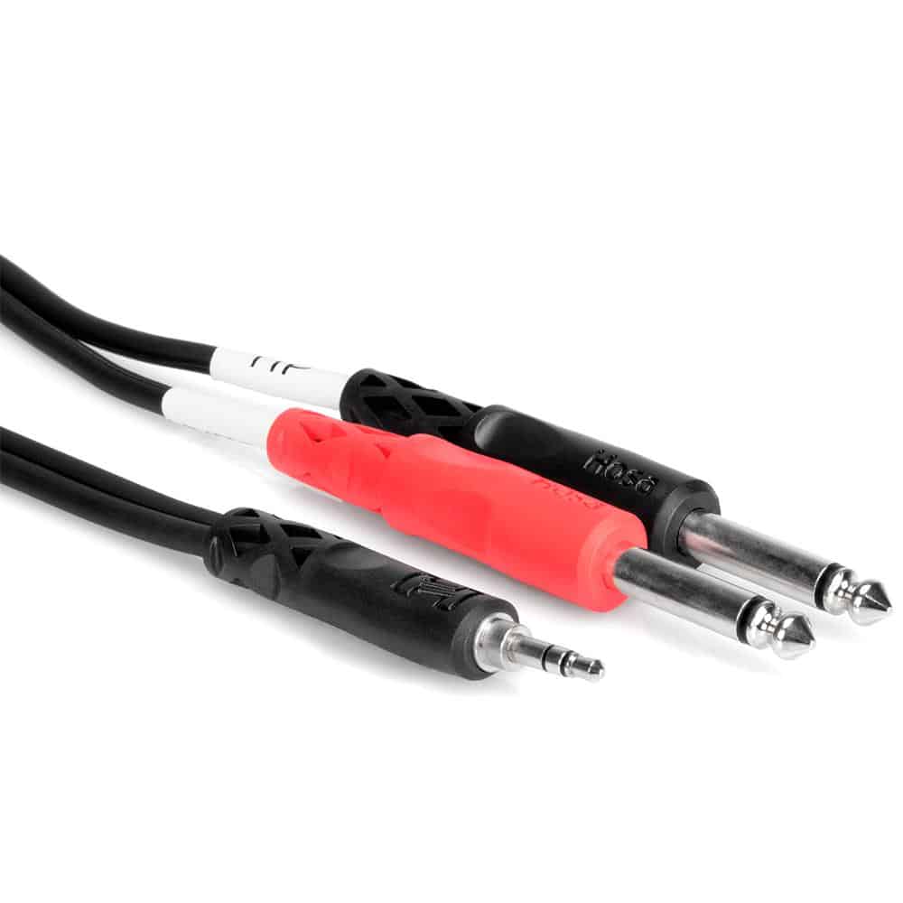 3.5mm TRS to Dual 1/4