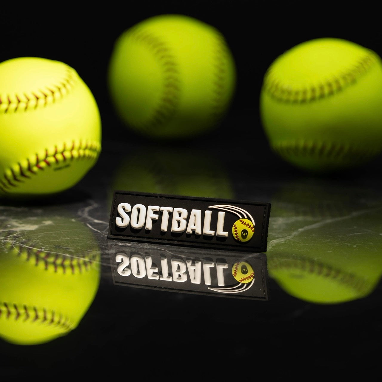 Custom Softball Velcro Patch - Iron-On & Sew-On for Jerseys, Bags, Hats | Team Uniform & Sports Accessories