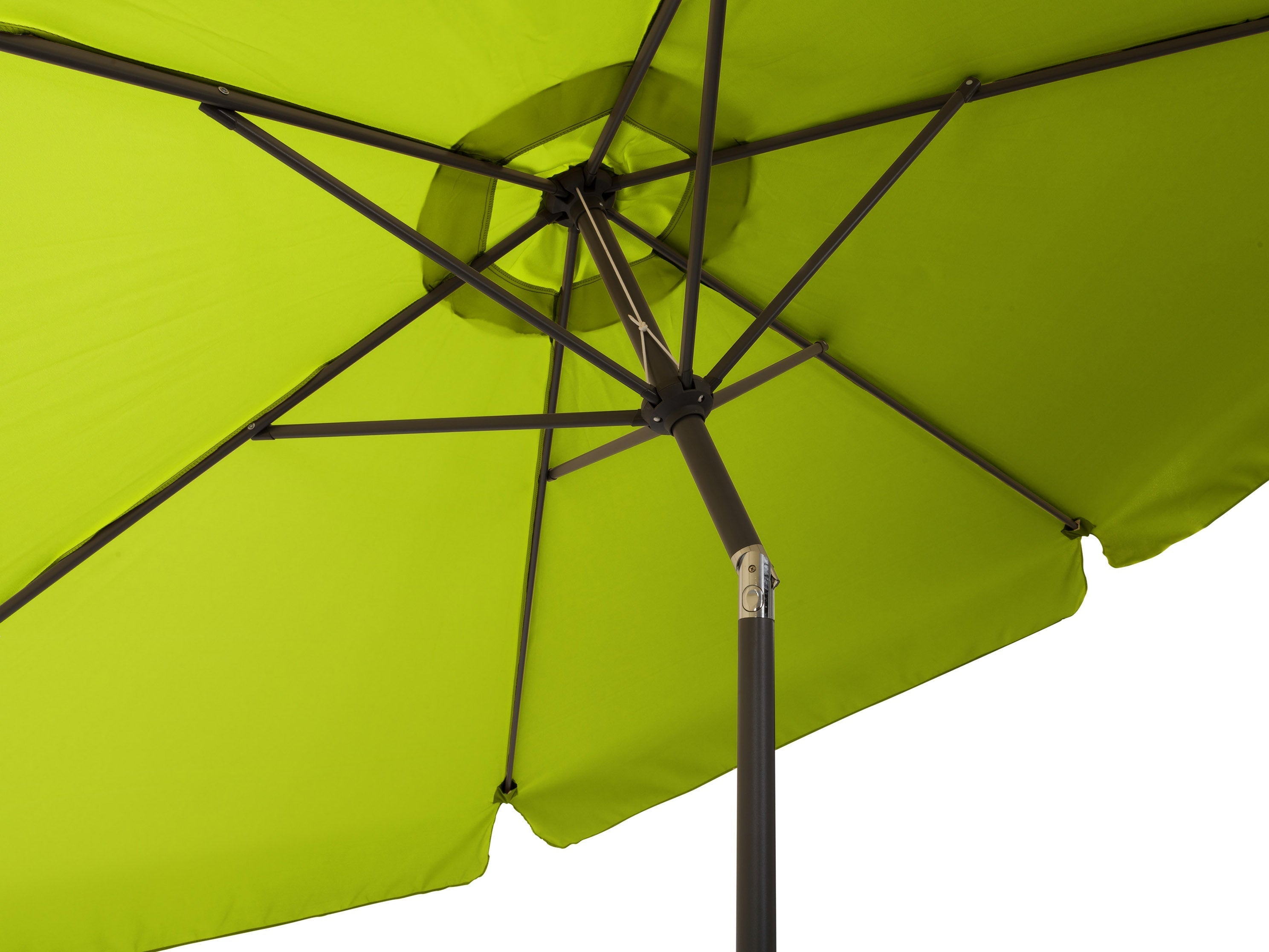 10ft Round Lime Green Patio Umbrella - Outdoor Sun Shade for Pool, Garden, and Backyard - UV Protection & Water Resistant