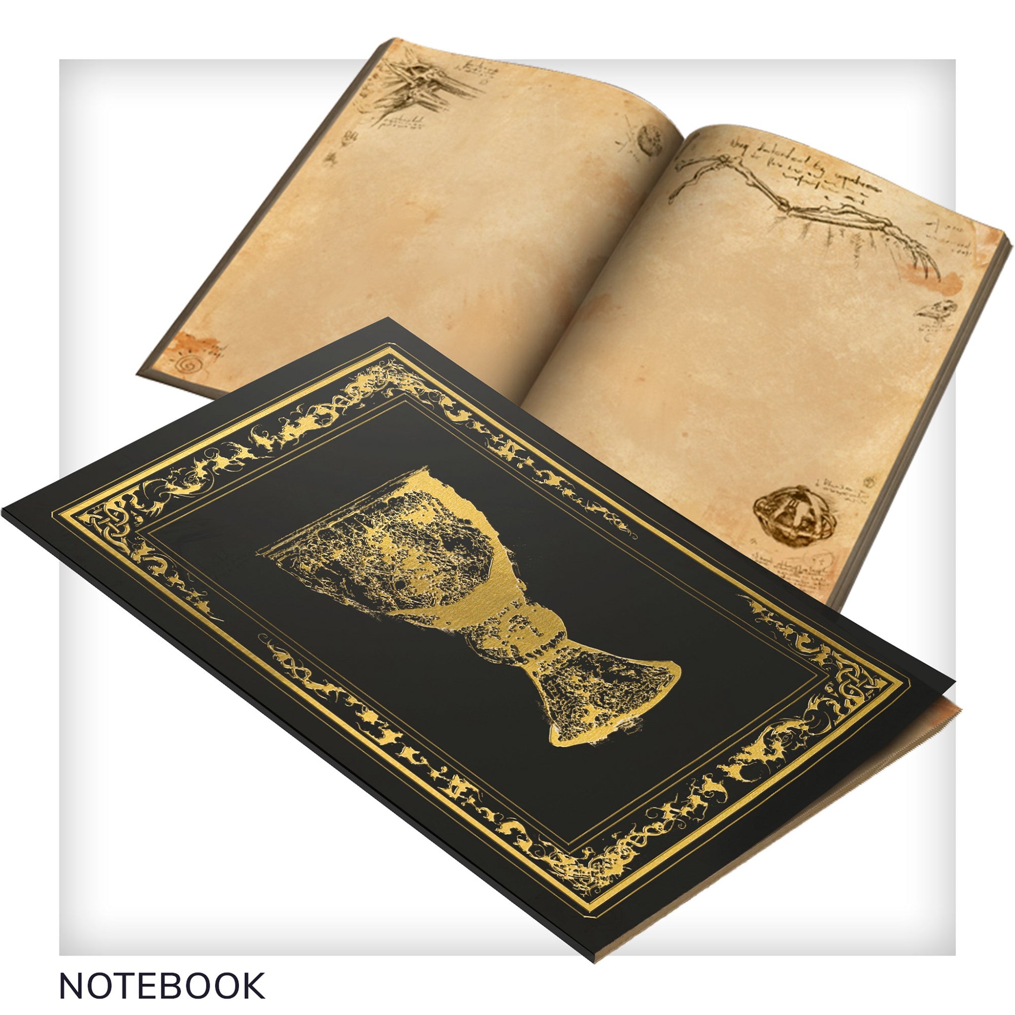 Tainted Grail: The Ultimate Fantasy Adventure Notebook for RPG & D&D Campaigns - Perfect for Game Masters, Storytellers, and Creative Writers