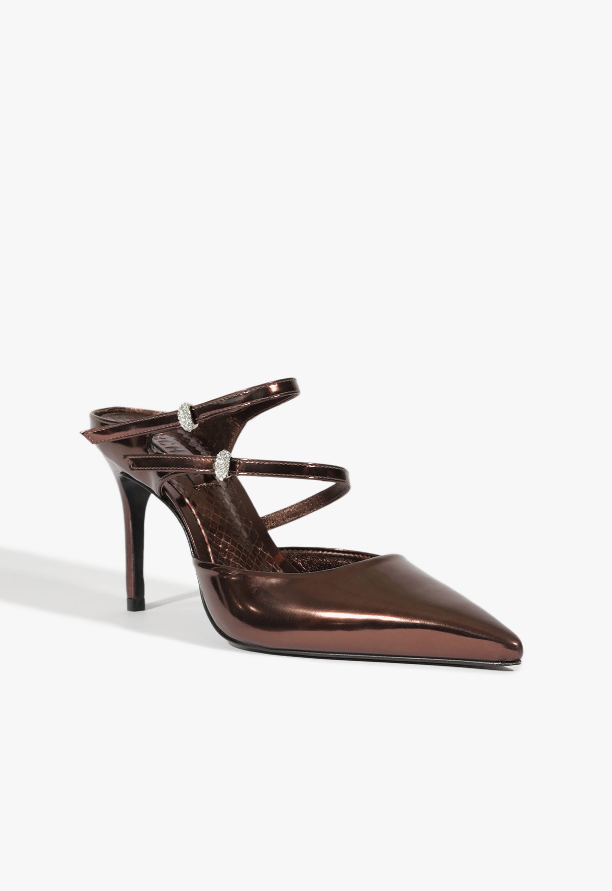 Tonya Specchio Women's Leather Pump Shoes - 24mm Heel Height, Style S2205900220002 - Perfect for Office, Parties & Formal Events