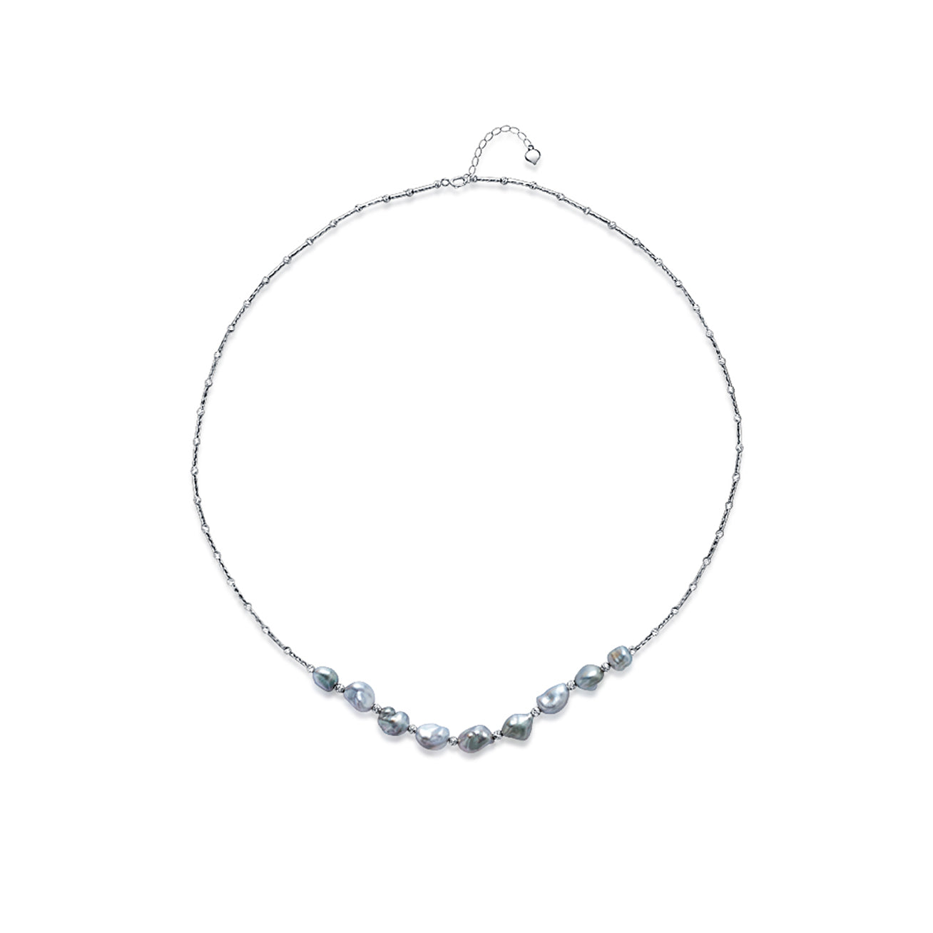 18K Solid Gold Tahitian Keshi Pearl Necklace - Luxury Handmade Jewelry for Women - Perfect for Weddings, Anniversaries & Special Occasions