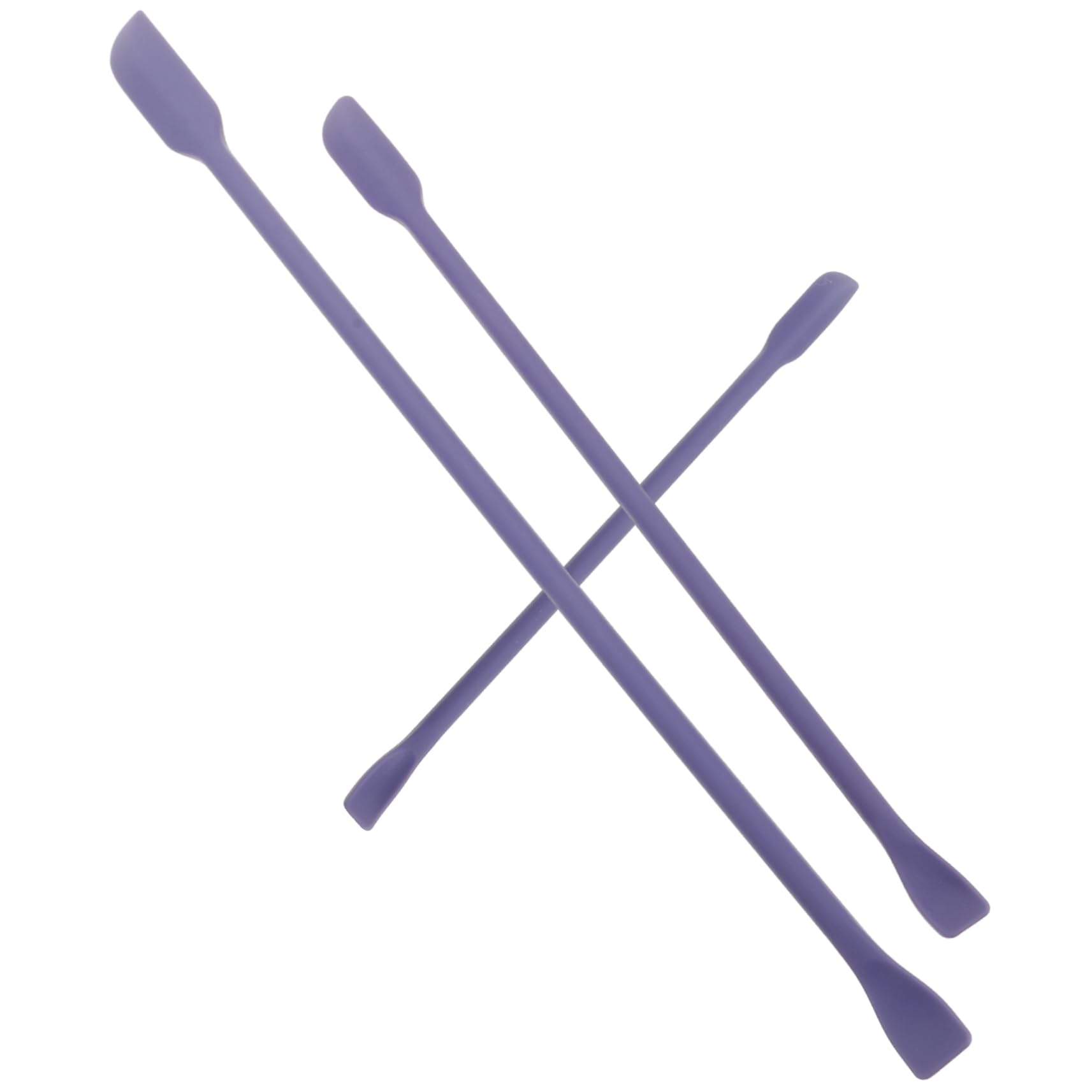 3-Piece Mini Silicone Spatula Set - Small Tip Scraper for Cake Decorating, Wax Removal, Lip Gloss & Skincare - Non-Stick Icing Tool, Makeup Spatula, Cosmetic Scooper - Perfect for Bakeries, Salons & Home Beauty Routines