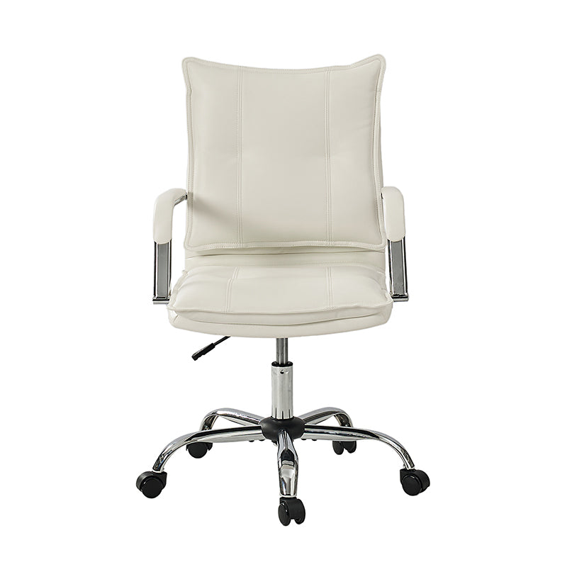 Ergonomic Doug Task Chair with Padded Arms - Adjustable Office Chair for Home & Work - Comfortable Desk Chair with Lumbar Support for Long Hours Sitting