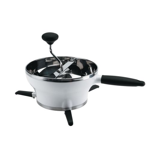 OXO Food Mill - Stainless Steel Baby Food Maker & Masher for Purees, Soups, Sauces - Perfect for Homemade Baby Food, Canning & Cooking - BPA-Free & Easy to Clean