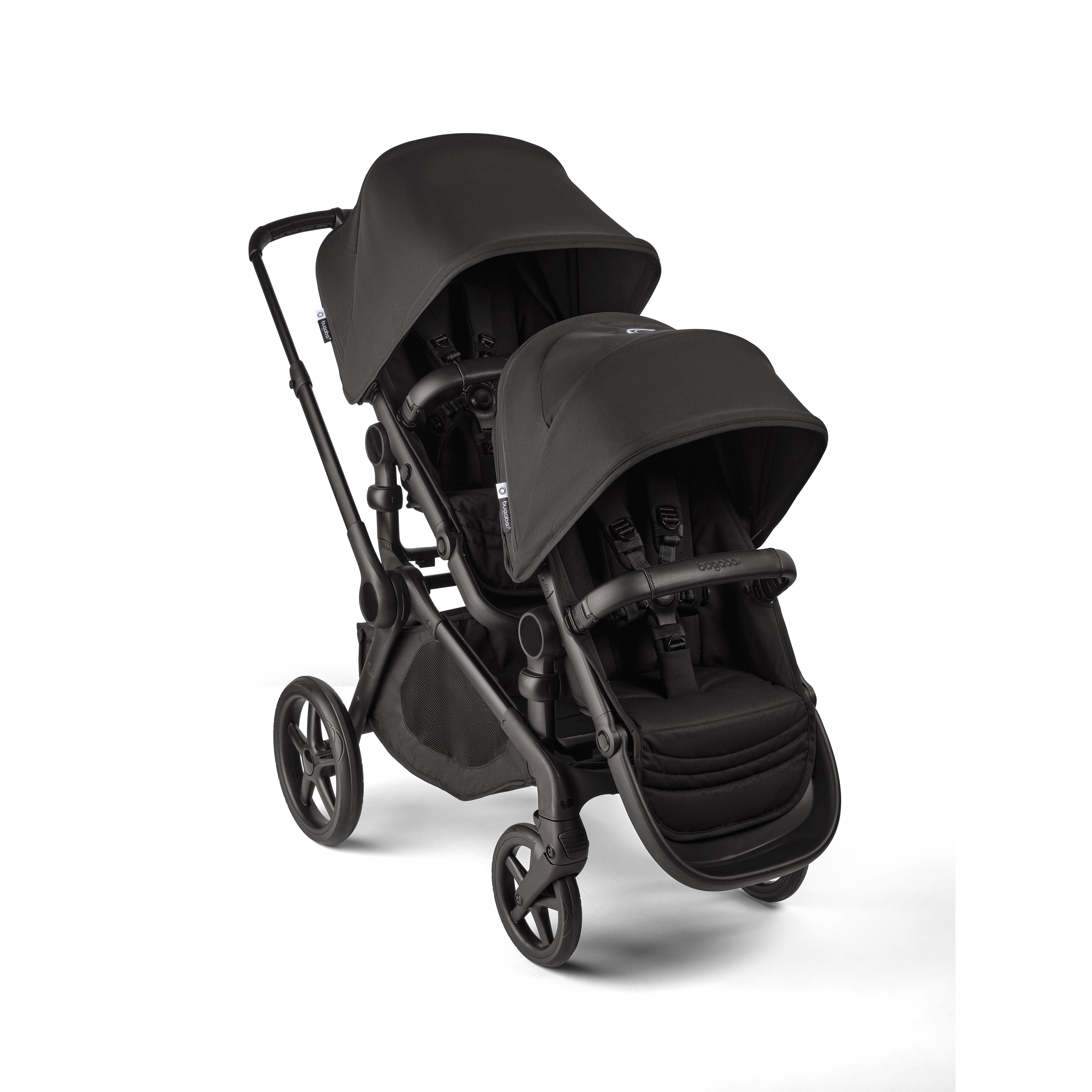 Bugaboo Kangaroo Complete Single to Double Stroller - Convertible Baby Stroller for Twins or Siblings | Lightweight & Compact Open Box Stroller for Urban Travel, Shopping, and Family Outings