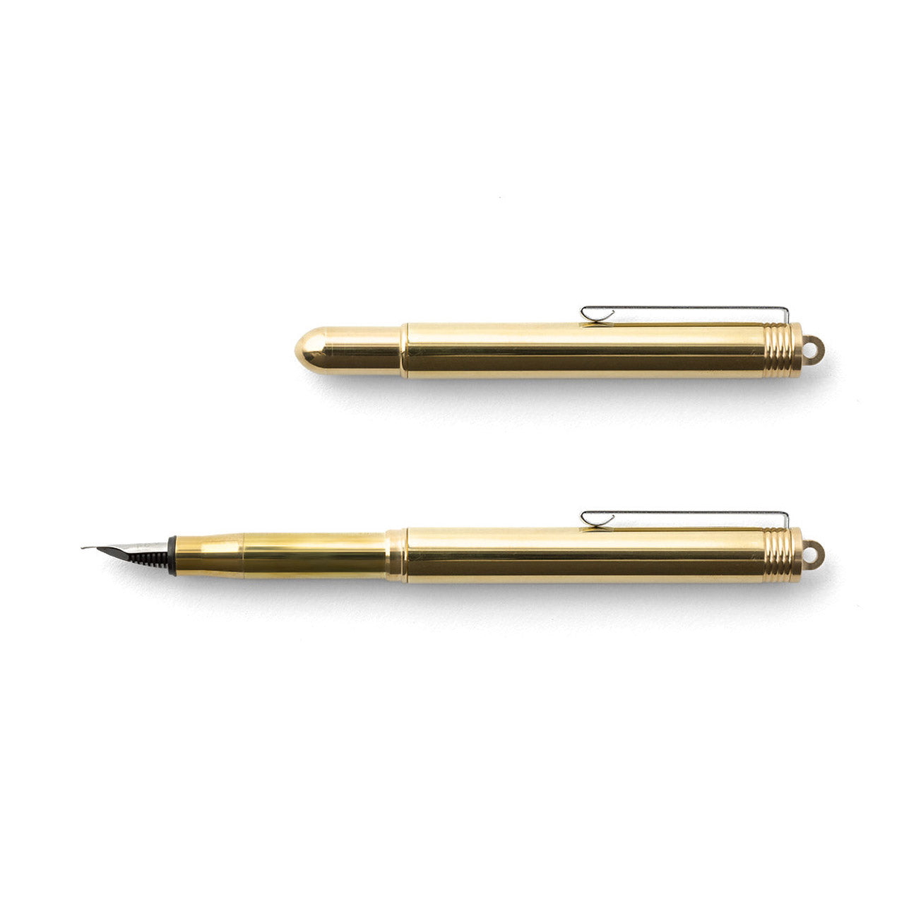Premium Brass Fountain Pen for Writing & Calligraphy - Elegant Gift for Professionals & Students - Perfect for Office, School & Special Occasions