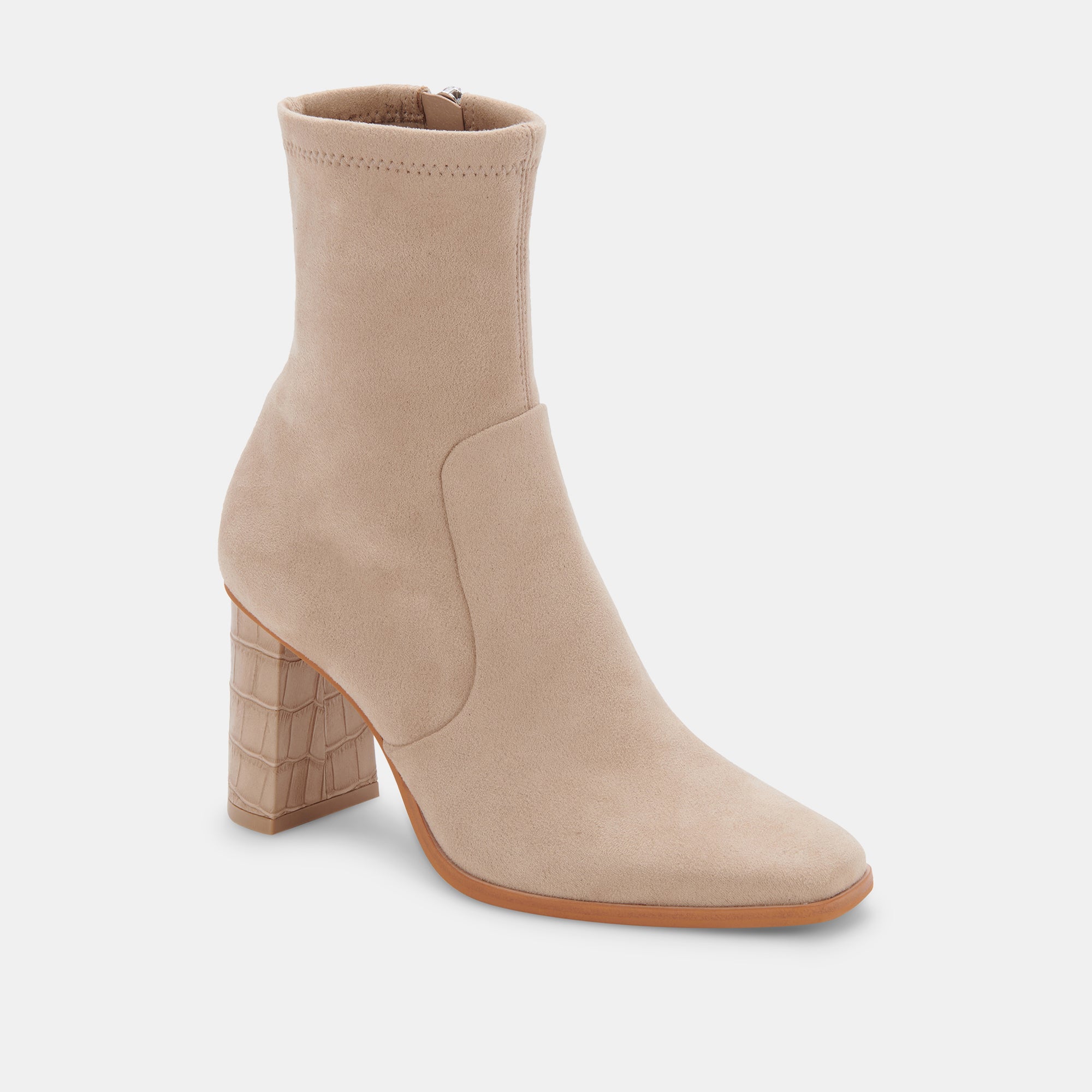 Petya Women's Suede Dune Stella Booties - Stylish & Comfortable Ankle Boots for Fall & Winter Fashion
