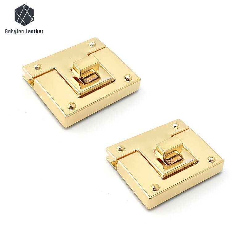 Square Twist Lock Clasp for Jewelry Making - Secure Closure for Bracelets, Necklaces & DIY Crafts - Perfect for Handmade Jewelry & Accessories