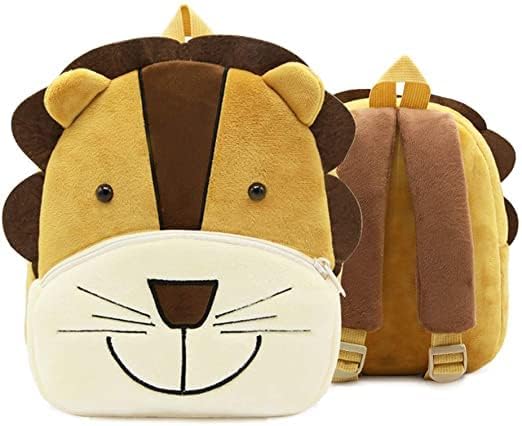 **Cute Cartoon Toddler Backpack for Boys & Girls Ages 1-5 - Lightweight Preschool & Nursery School Bag for Travel, Picnic & Daily Use**