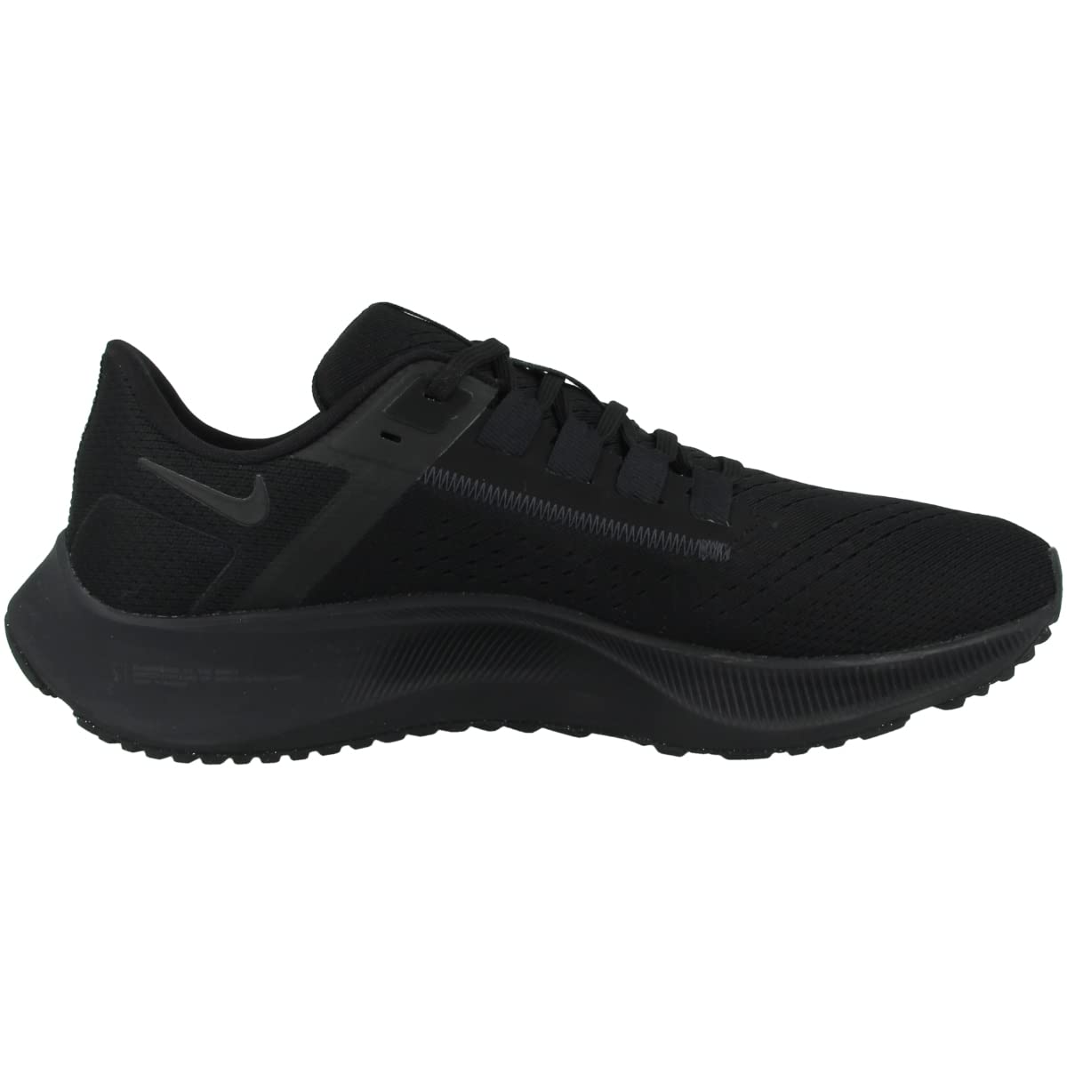 Nike Men's AIR Zoom Pegasus 38 Running Shoes - Black Anthracite Volt, Size 9 | Lightweight Cushioned Sneakers for Jogging, Training & Everyday Wear