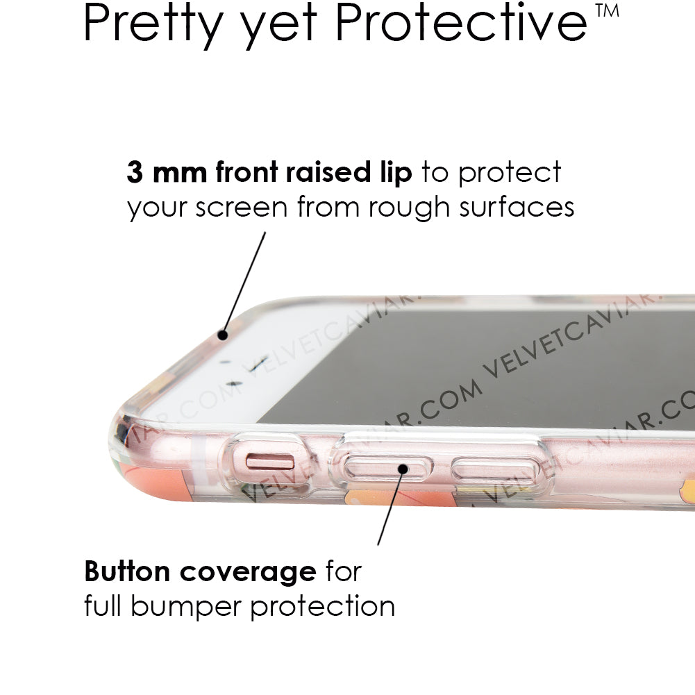 Just Peachy iPhone Case - Trendy & Durable Protective Cover for iPhone [Model] - Perfect for Everyday Use, Travel & Style