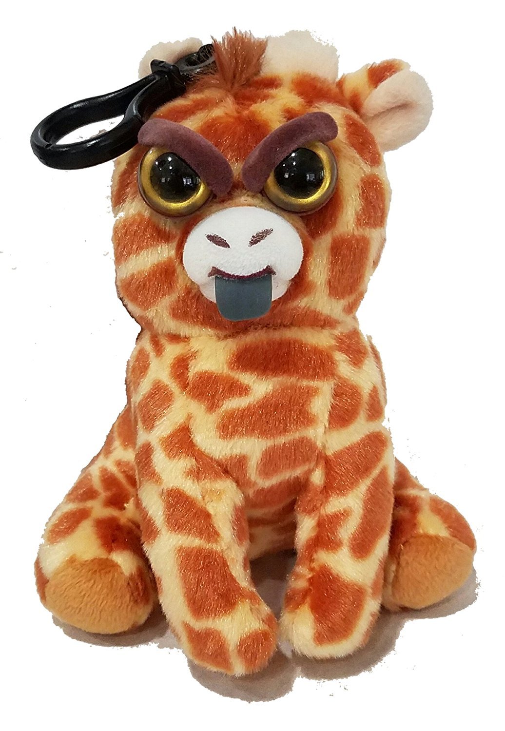 Feisty Pets Ginormous Gracie The Mama Giraffe and Baby Scrappy Savannah Plush Toy Set - Soft Stuffed Animal Giraffe Family for Kids, Perfect for Cuddling, Nursery Decor, and Imaginative Play