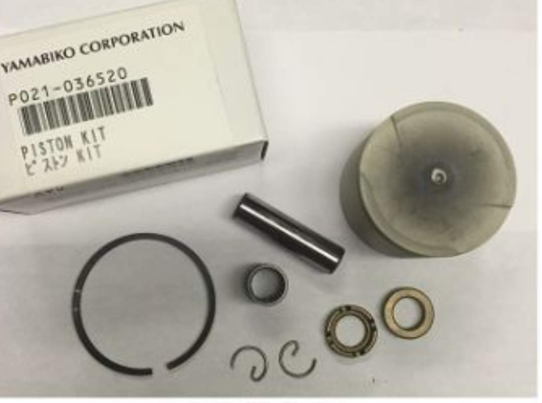 Echo CS-400 Piston Kit with Rings, Needle Bearings & Pins - Compatible with P021036520 & P021010582 - Includes Free E-Book Gift - Perfect for Chainsaw Engine Repair & Maintenance