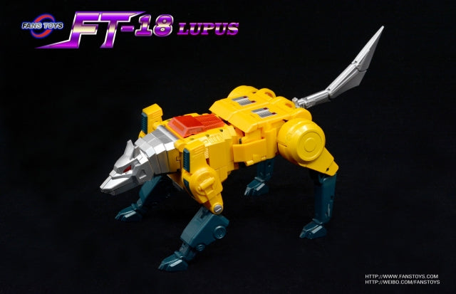 Fans Toys FT-18 Lupus Masterpiece Action Figure - Premium Collectible Robot Toy for Adults (Reissue) - Perfect for Display, Photography, and Gifts for Transformers Fans