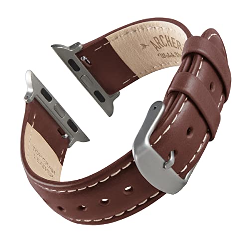 Mahogany/Natural Thread, Matte Silver Hardware