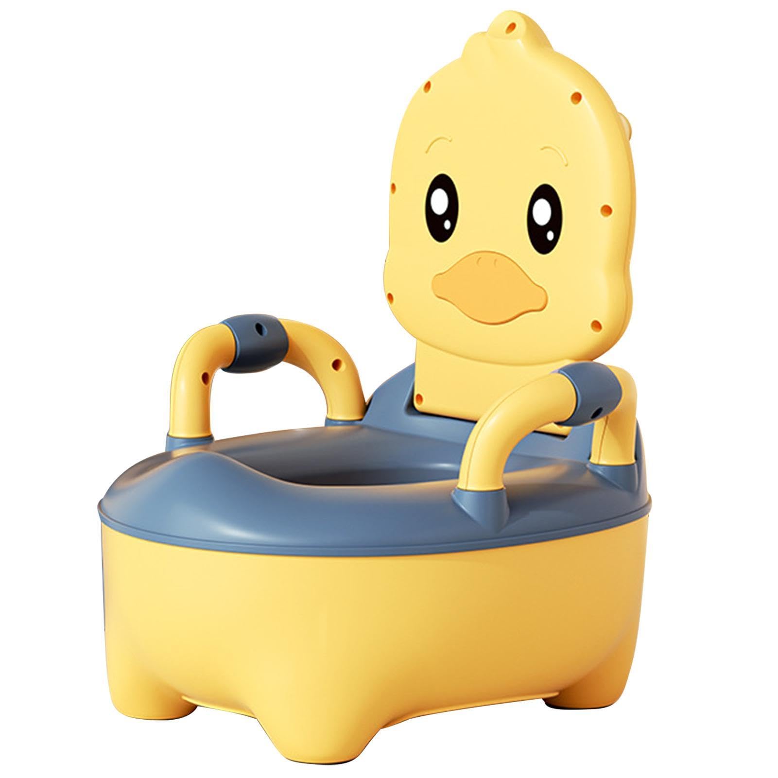 Portable Potty for Kids - Durable Cartoon Training Toilet with Removable Drawer - Travel & Home Use for Toddlers Boys & Girls - Ideal for Camping, Road Trips & Indoor Potty Training