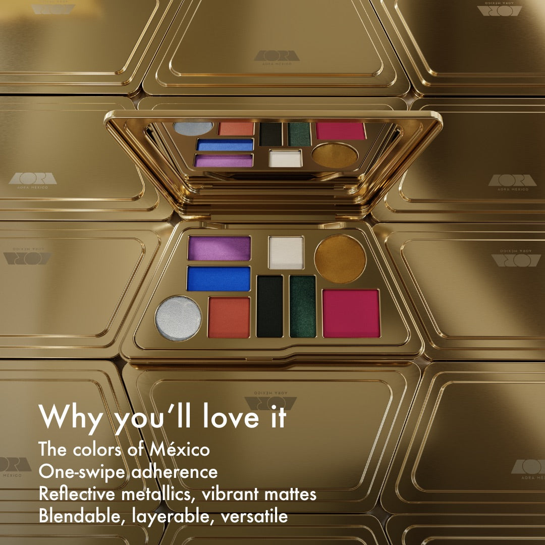 Mirame Eyeshadow Palette - 12 Highly Pigmented Matte & Shimmer Shades for Stunning Eye Makeup | Perfect for Everyday Wear, Party & Special Occasions
