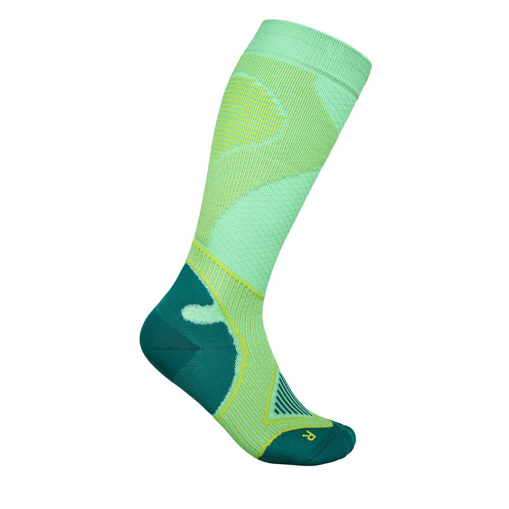 Bauerfeind Outdoor Performance Compression Socks for Hiking & Running - Sole Relief, Achilles Support & Heel Protection - Ideal for Long Distance Hiking, Trail Running & Outdoor Adventures