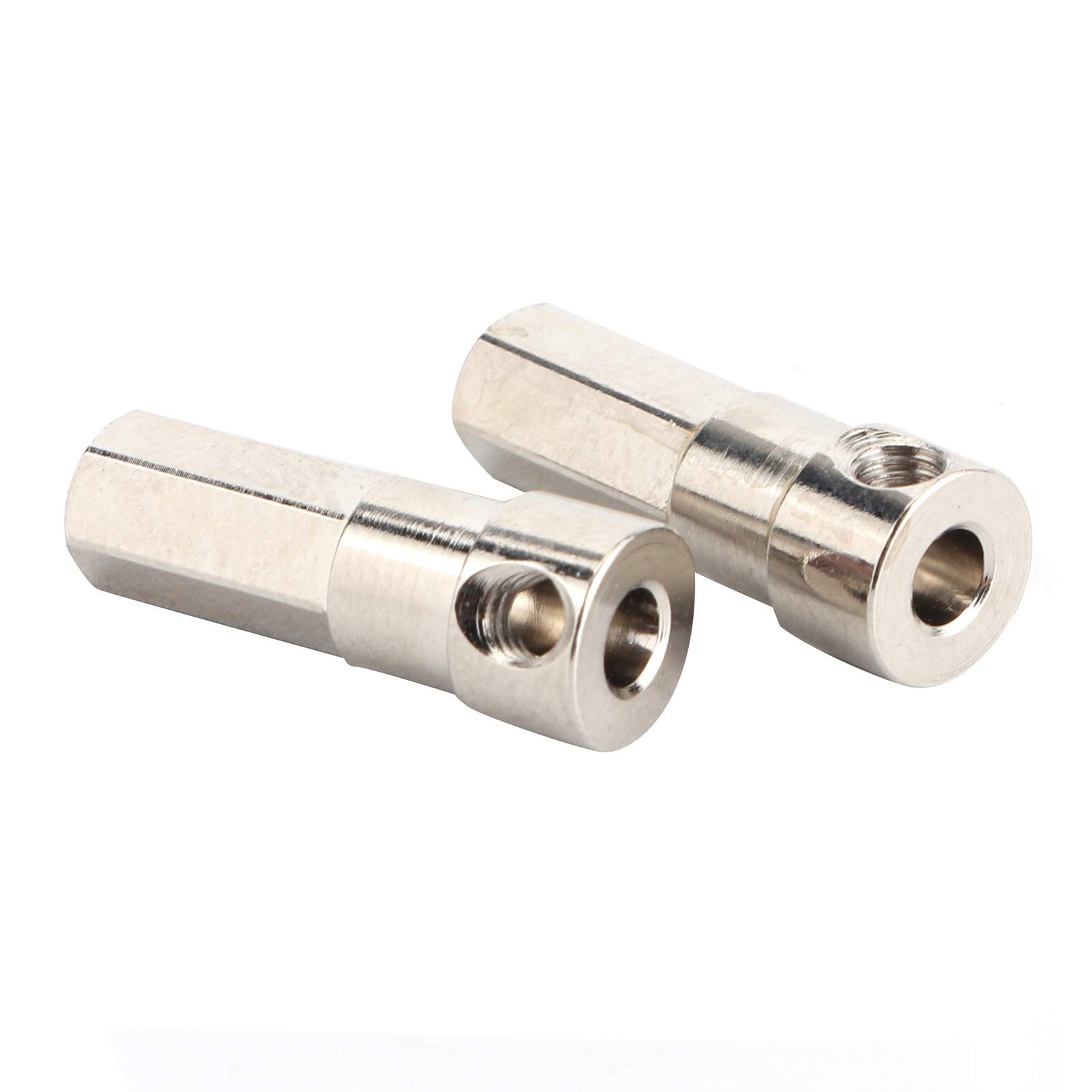 Vbestlife Metal RC Wheel Axle - High Precision Silver Rear Axle for Remote Control Cars & RC Toys | Durable Replacement Part for Off-Road Racing & DIY RC Vehicle Upgrades