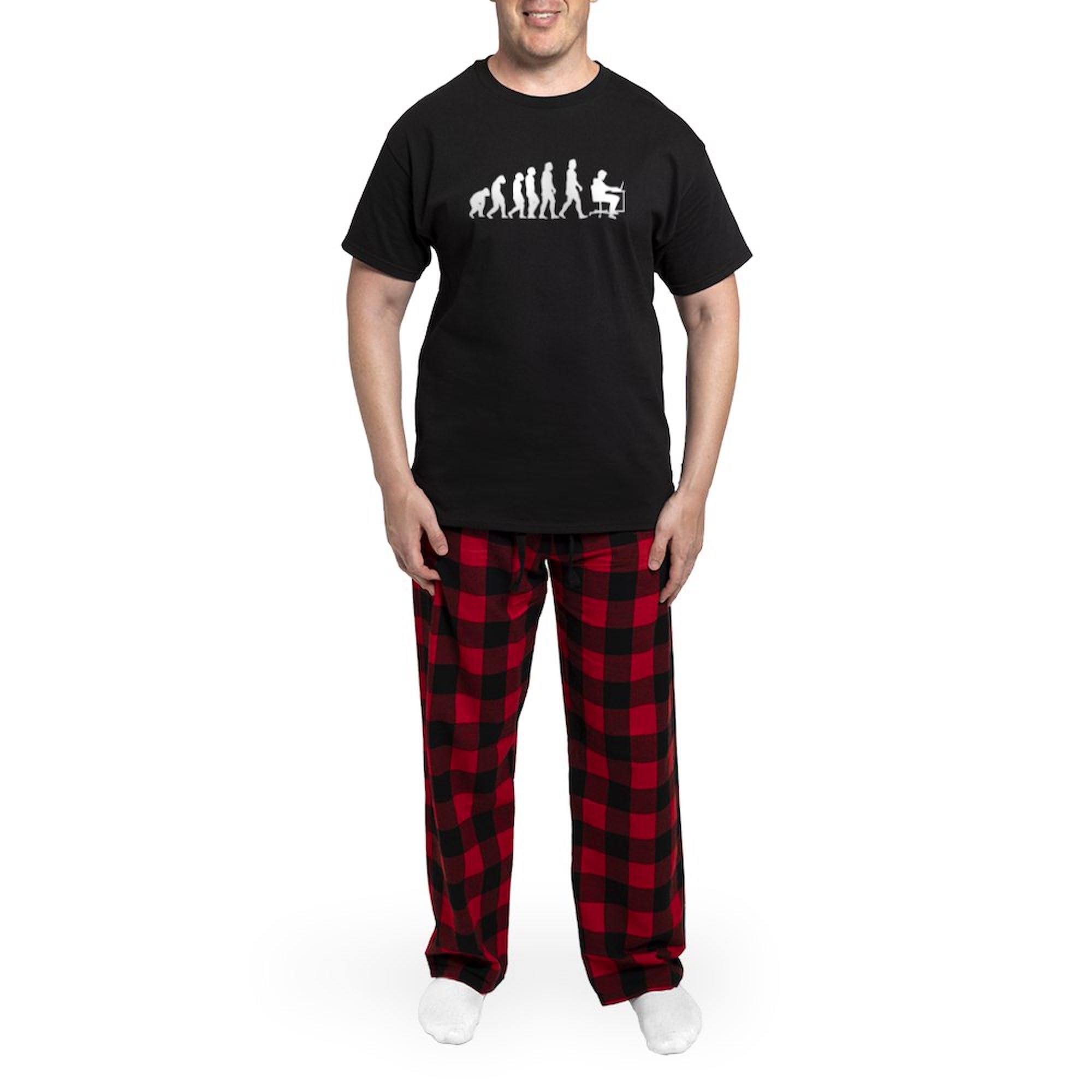 Office Evolution Novelty Men's Pajama Set - Comfortable Sleepwear for Men, Soft & Breathable PJs - Perfect for Lounging, Sleepovers & Relaxing at Home