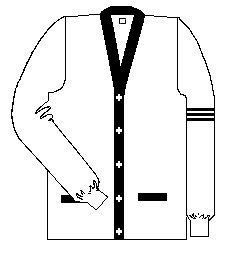 Averill's Sharper Uniforms Unisex 5-Button V-Neck Varsity Cardigan with Contrasting Trim - Perfect for School, Sports Teams & Casual Wear
