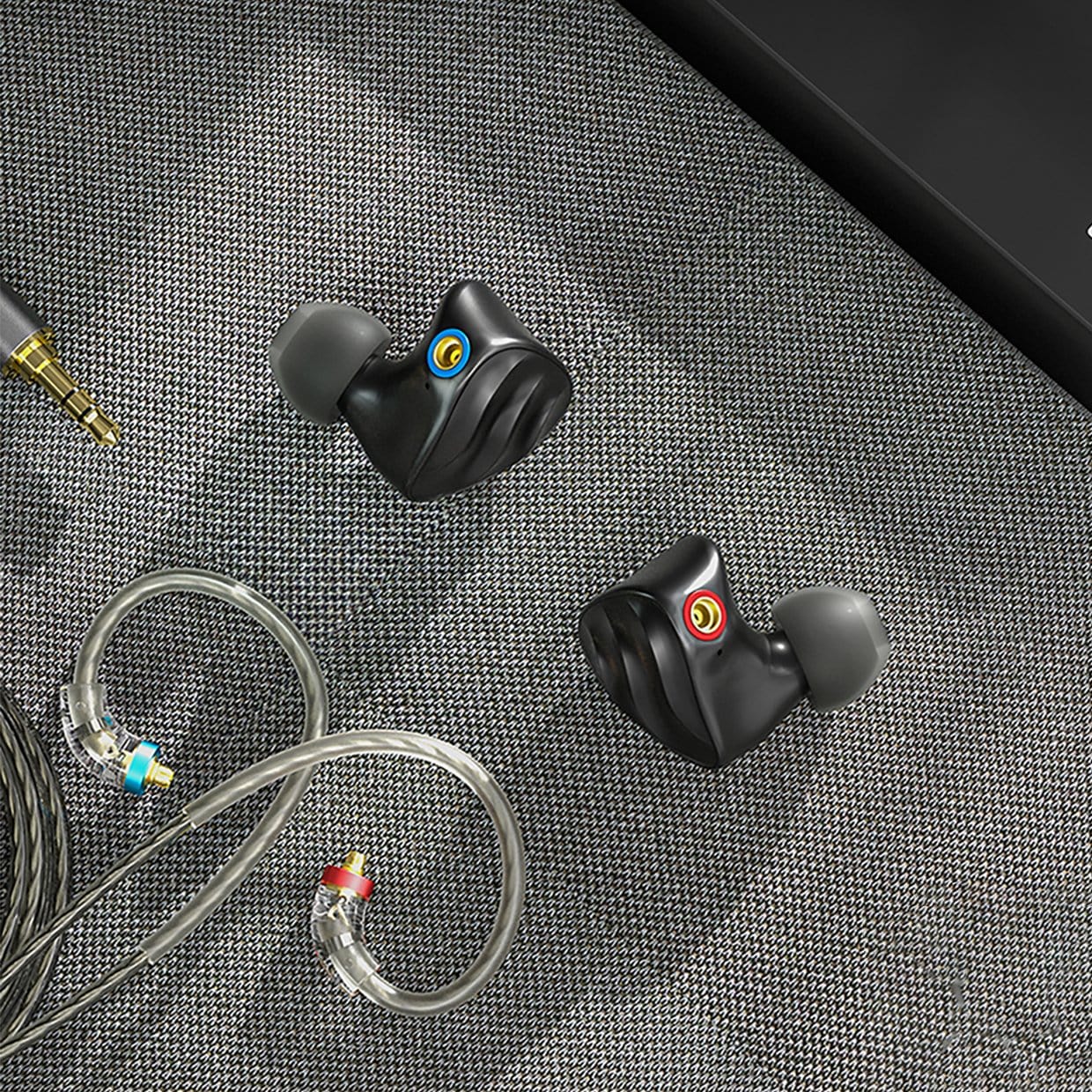 FiiO FH3 Hybrid In-Ear Earphones with 3 Drivers - High Resolution Audio, Deep Bass, Noise Isolation - Perfect for Music Lovers, Audiophiles & Commuters